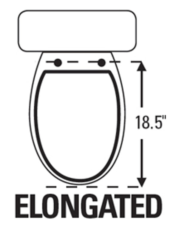 Topseat TinyHiney Elongated Toilet Seat and Lid & Reviews Wayfair